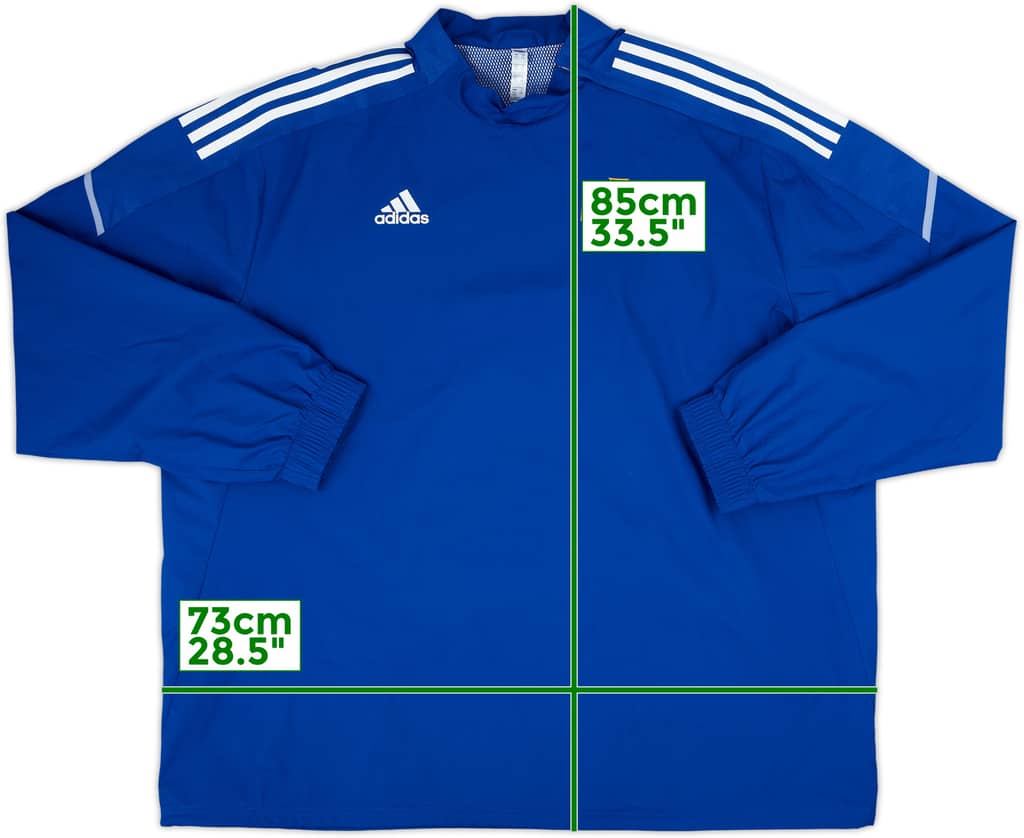 2021-22 Northern Ireland adidas 1/4 Zip Drill Top - 10/10 - (XXL)