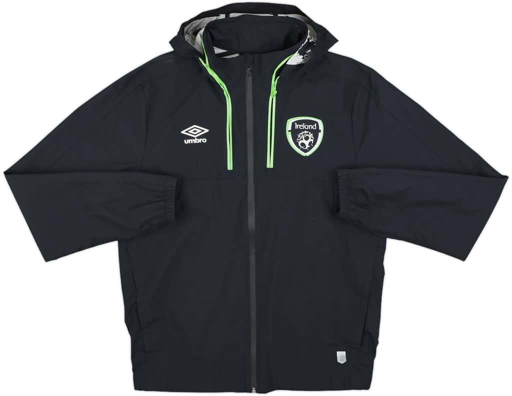 2016-17 Ireland Umbro Hooded Rain Jacket - 5/10 - (M)