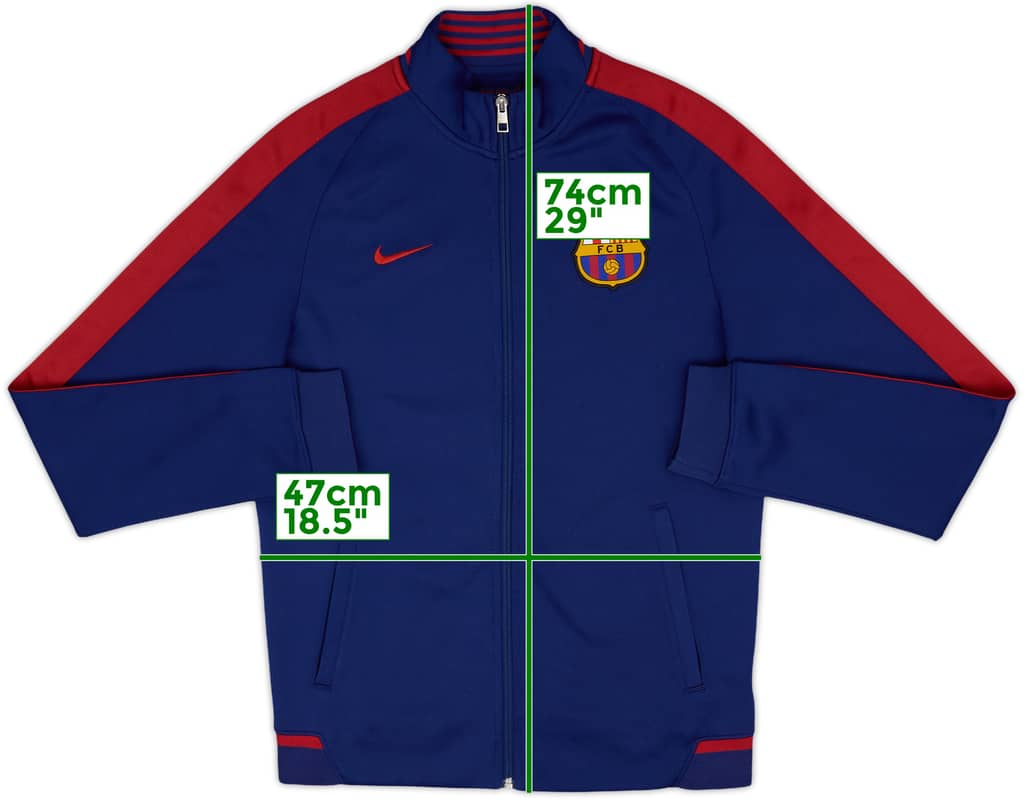 2015-16 Barcelona Nike Track Jacket - 8/10 - (S)