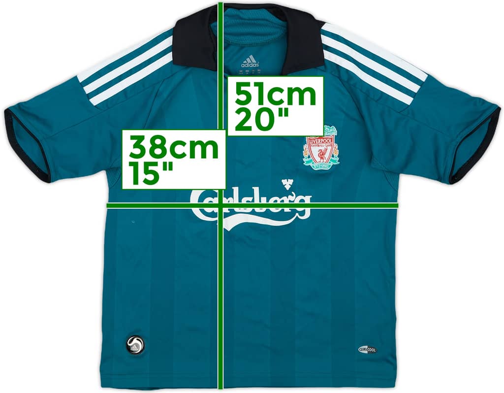 2008-09 Liverpool Third Shirt - 8/10 - (7-8 Years)