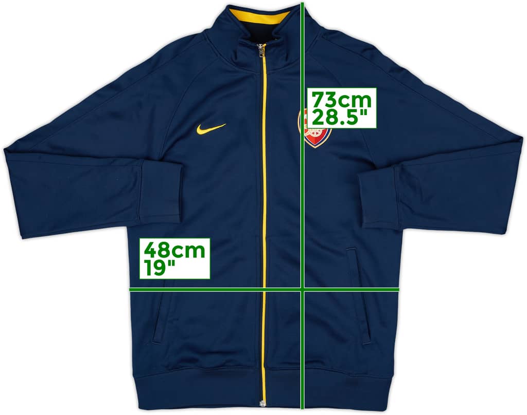 2012-13 Arsenal Nike Track Jacket - 8/10 - (S)