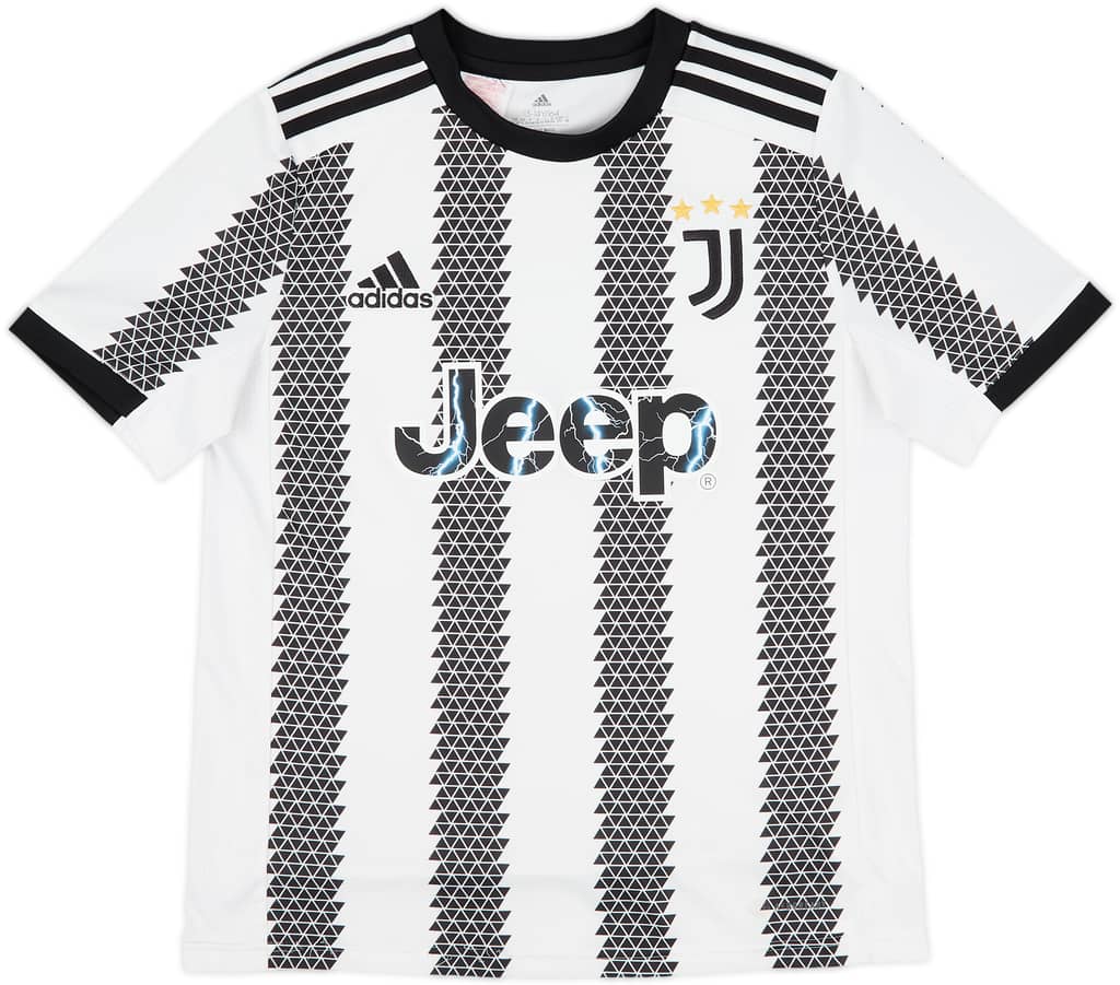 2022-23 Juventus Home Shirt - 6/10 - (L.Boys)