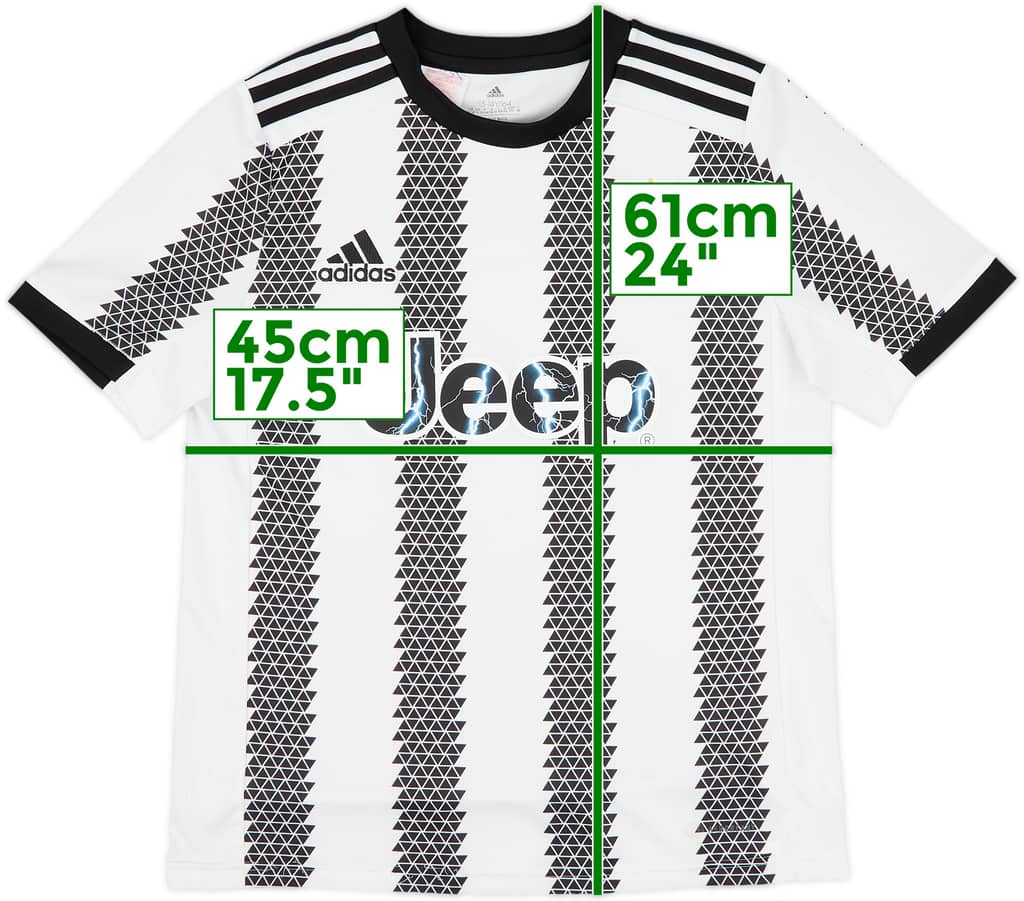 2022-23 Juventus Home Shirt - 6/10 - (L.Boys)