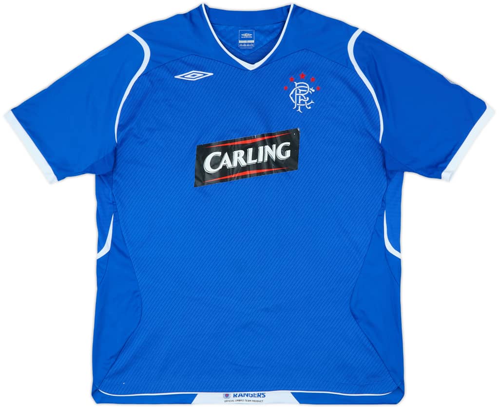 2008-09 Rangers Home Shirt - 5/10 - (XXL)