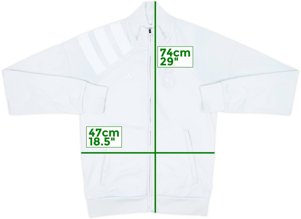 2016-17 Real Madrid adidas Track Jacket - 5/10 - (S)