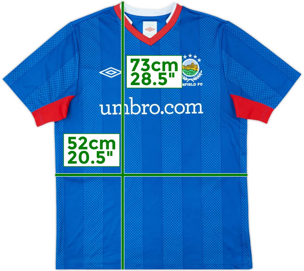 2012-13 Linfield Home Shirt - 9/10 - (M)