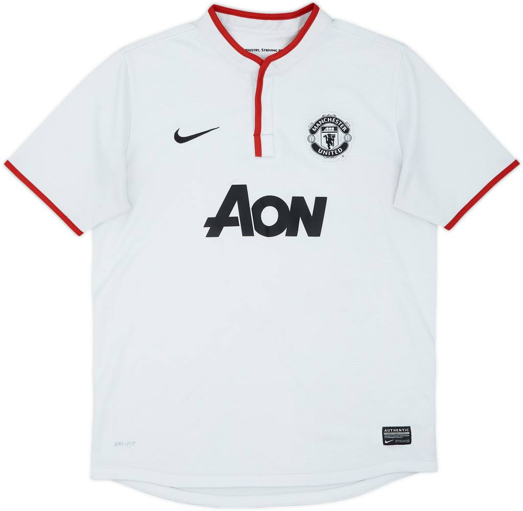 2012-14 Manchester United Away Shirt - 9/10 - (XL.Boys)