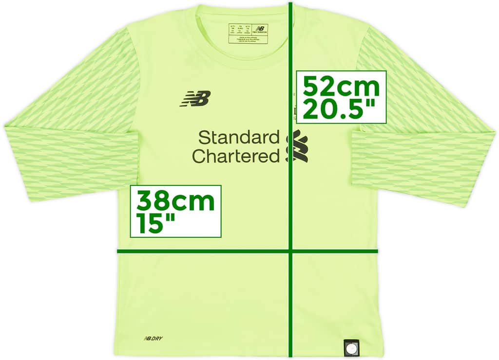 2017-18 Liverpool '125 Years' GK Shirt - 5/10 - (6-7 Years)