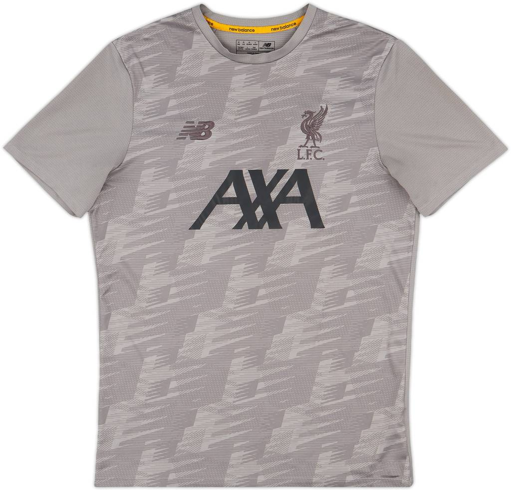2019-20 Liverpool New Balance Training Shirt - 9/10 - (M)