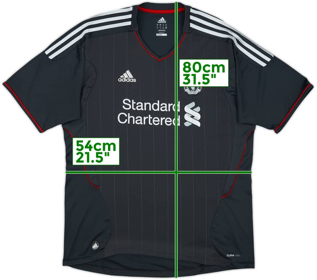 2011-12 Liverpool Away Shirt - 5/10 - (XL)