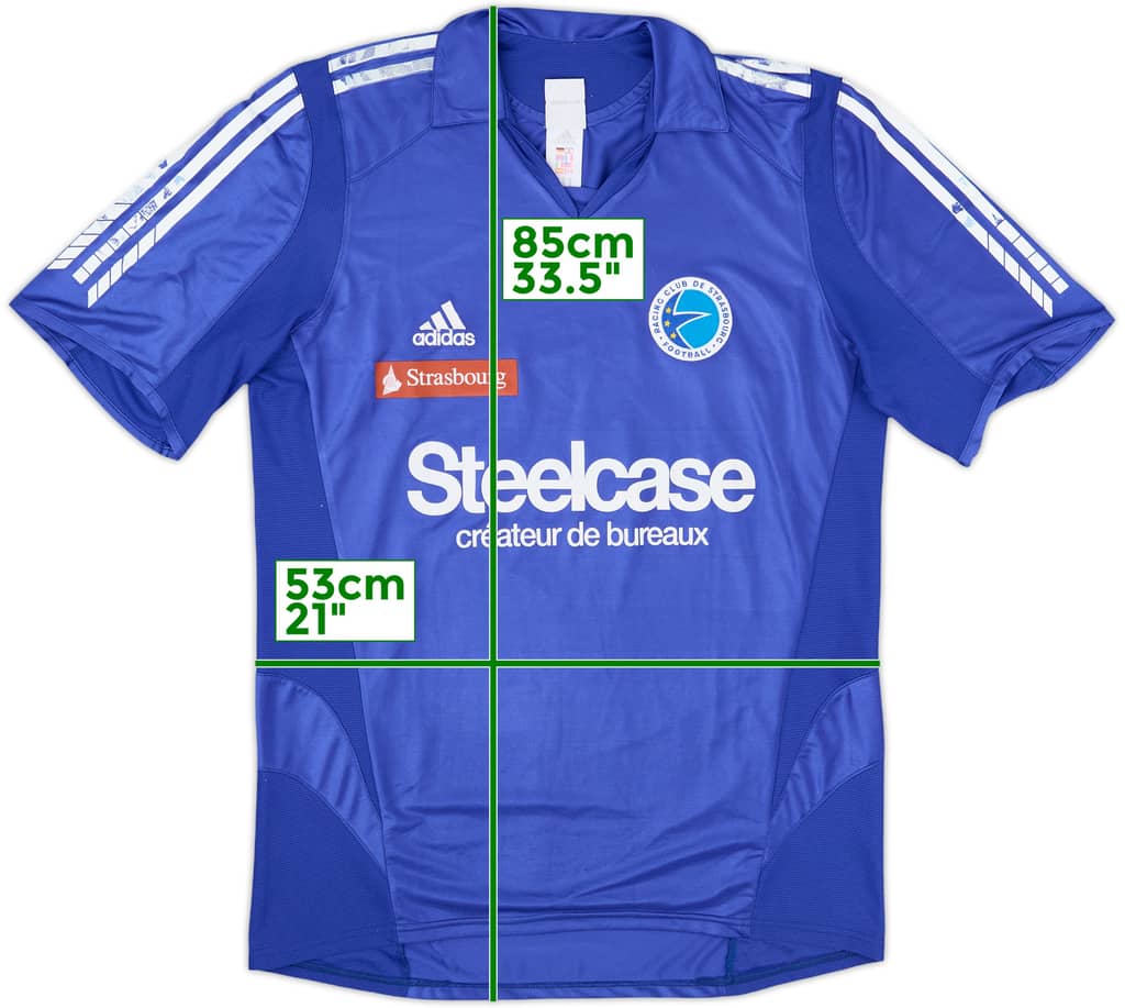 2005-06 Strasbourg Home Shirt - 5/10 - (M)