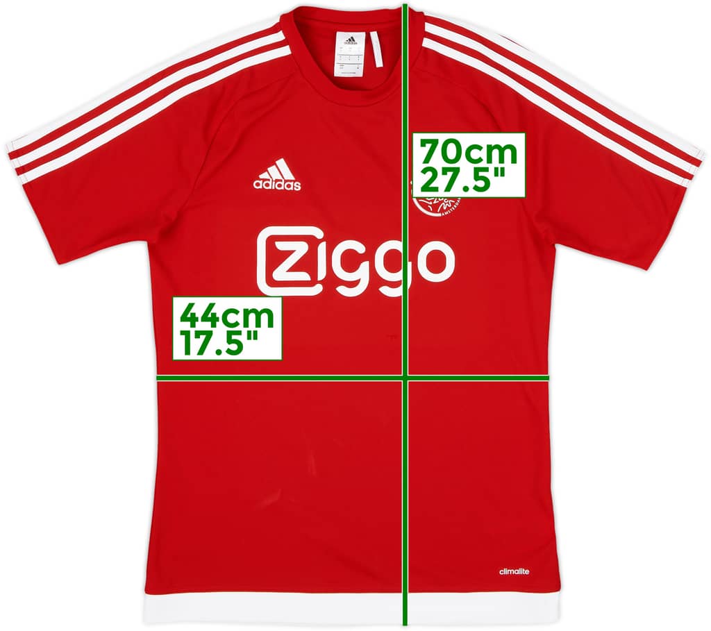 2016-17 Ajax adidas Training Shirt - 8/10 - (S)