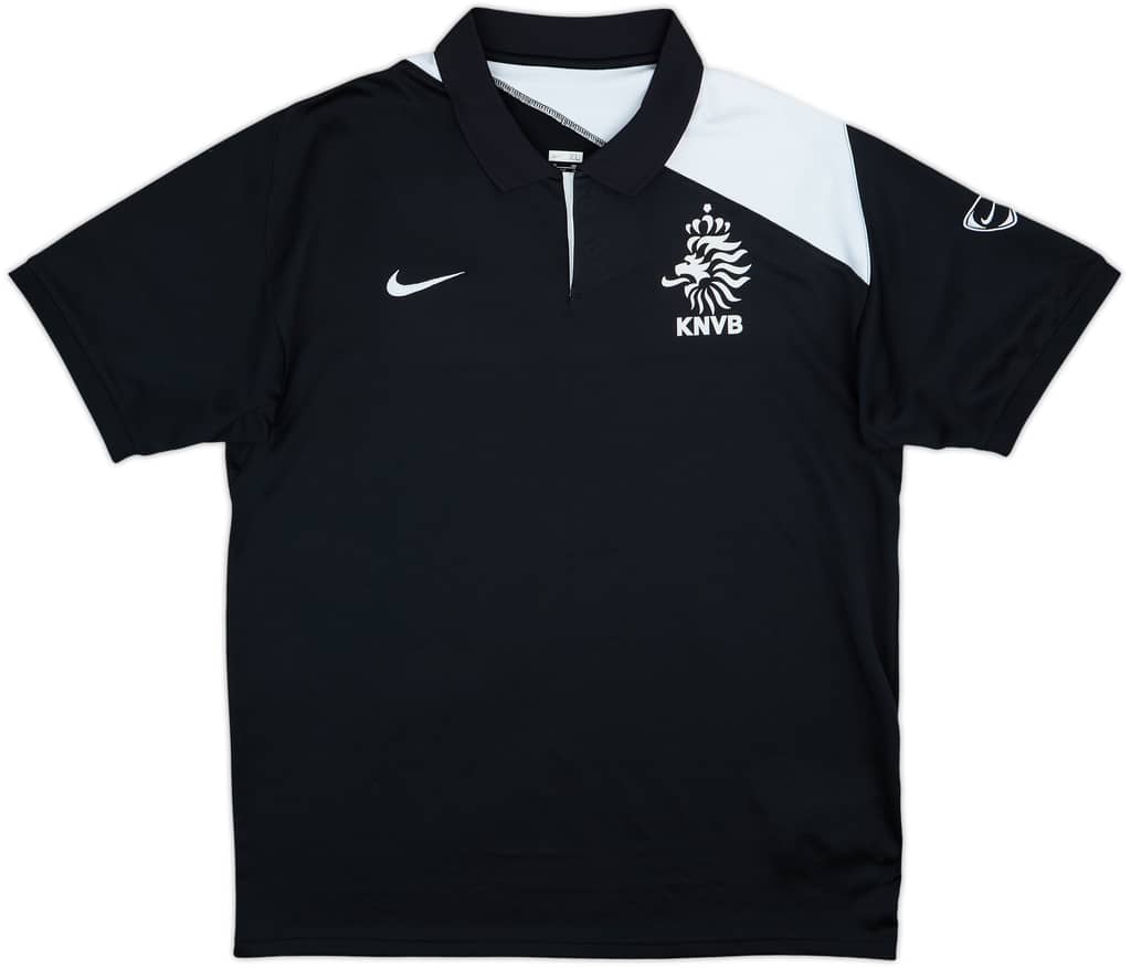 2008-09 Netherlands Nike Polo Shirt - 8/10 - (XL)