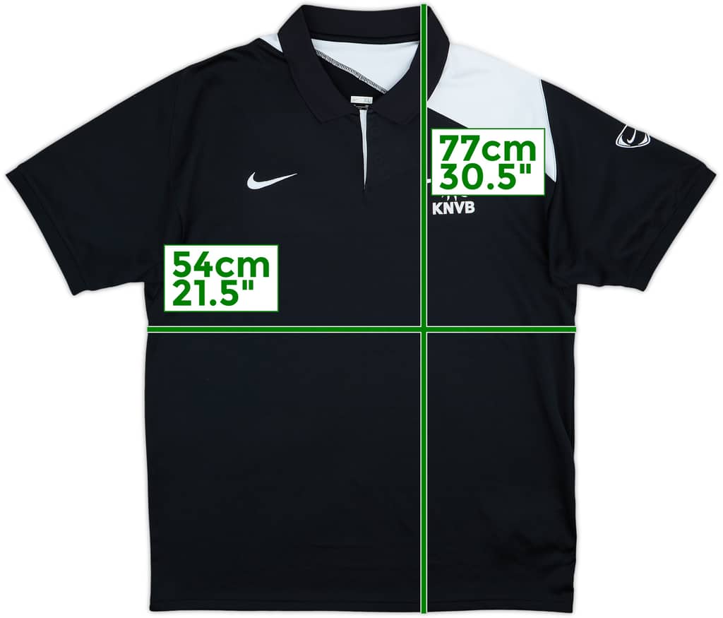 2008-09 Netherlands Nike Polo Shirt - 8/10 - (XL)