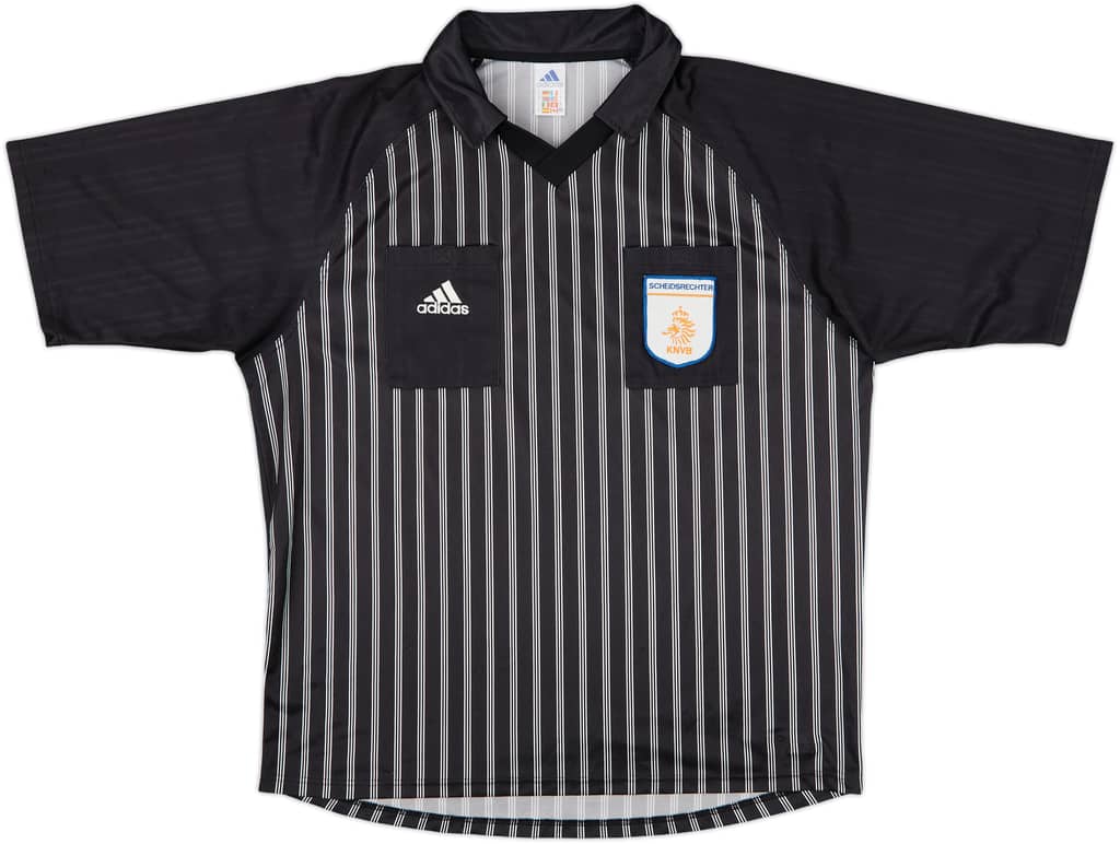 1990s Netherlands adidas Referee Shirt - 8/10 - (XL)