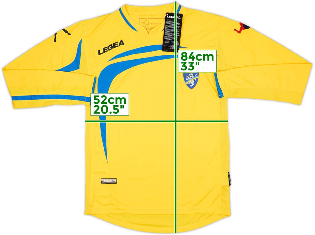 2013-14 Frosinone Home L/S Shirt (L)