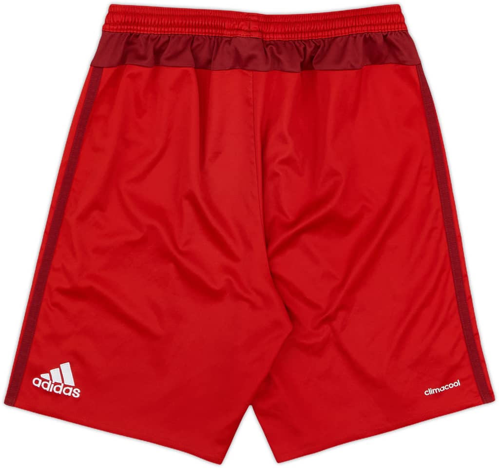2015-16 Bayern Munich Home Shorts - 7/10 - (XL.Boys)