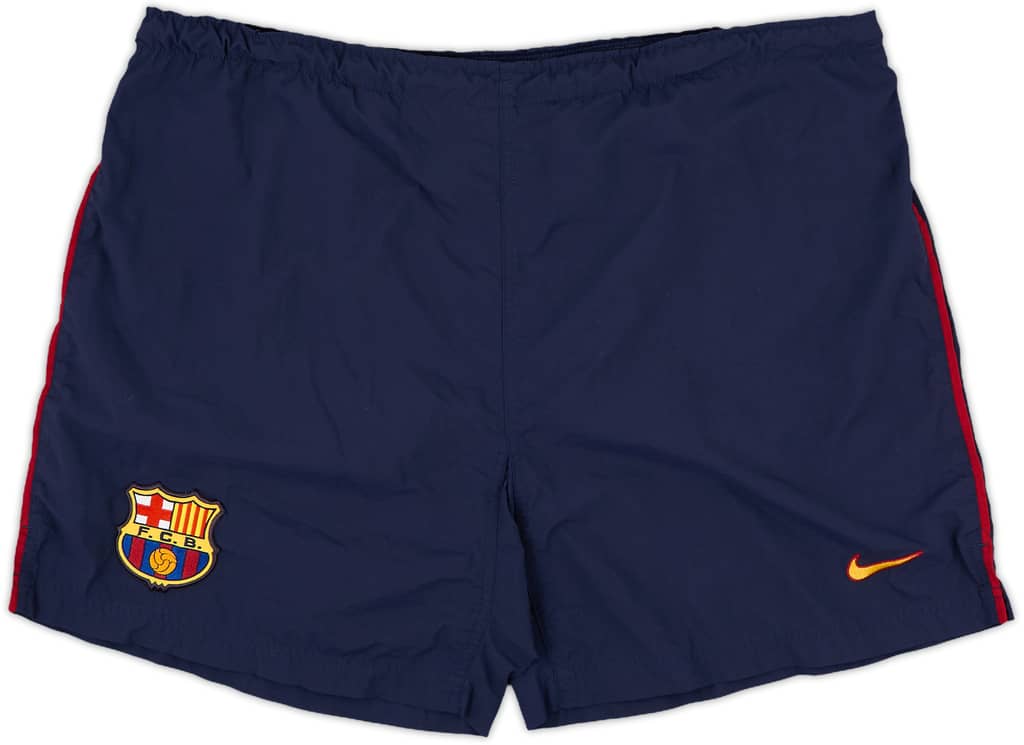1999-00 Barcelona Home Shorts - 5/10 - (L)