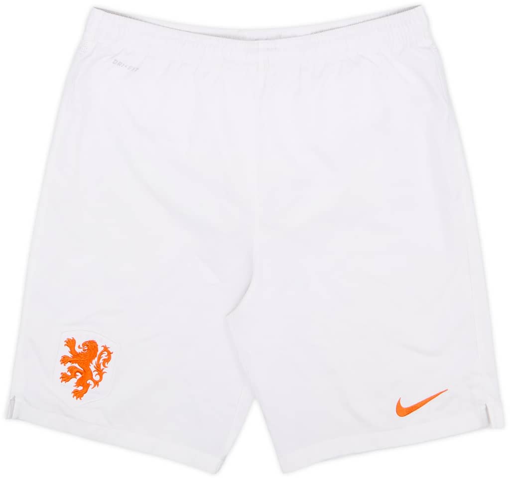 2014-15 Netherlands Home Shorts - 8/10 - (XL.Boys)