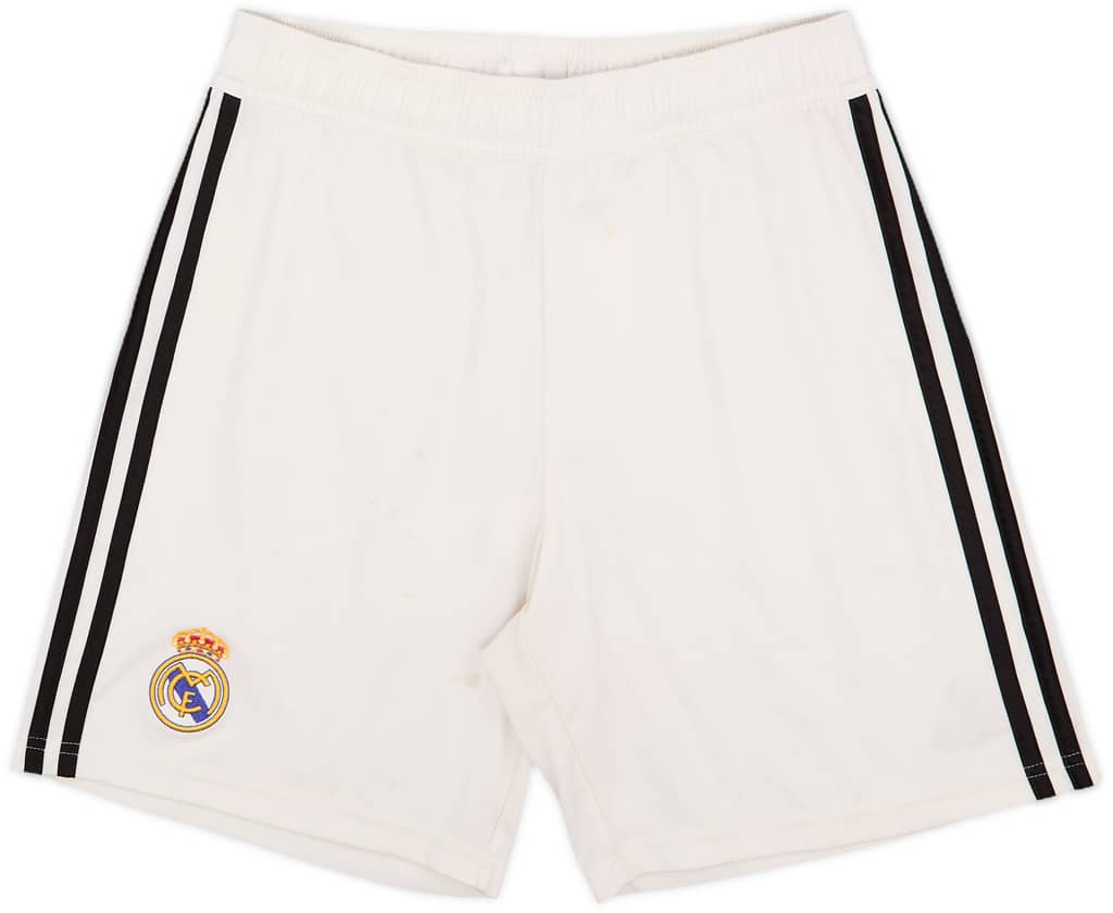 2018-19 Real Madrid Home Shorts - 5/10 - (S)