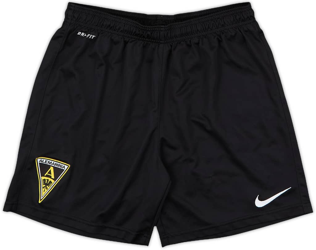 2011-12 Alemannia Aachen Home Shorts - 9/10 - (S)