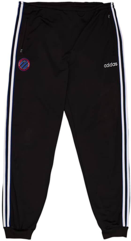 1995-96 Club Brugge adidas Track Pants/Bottoms - 7/10 - (XXL)