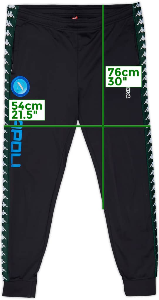 2018-19 Napoli Kappa Track Pants/Bottoms - 7/10 - (XL)
