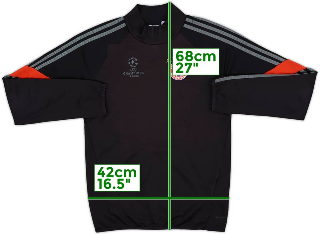 2014-15 Bayern Munich adidas Sweat Top - 8/10 - (XS)
