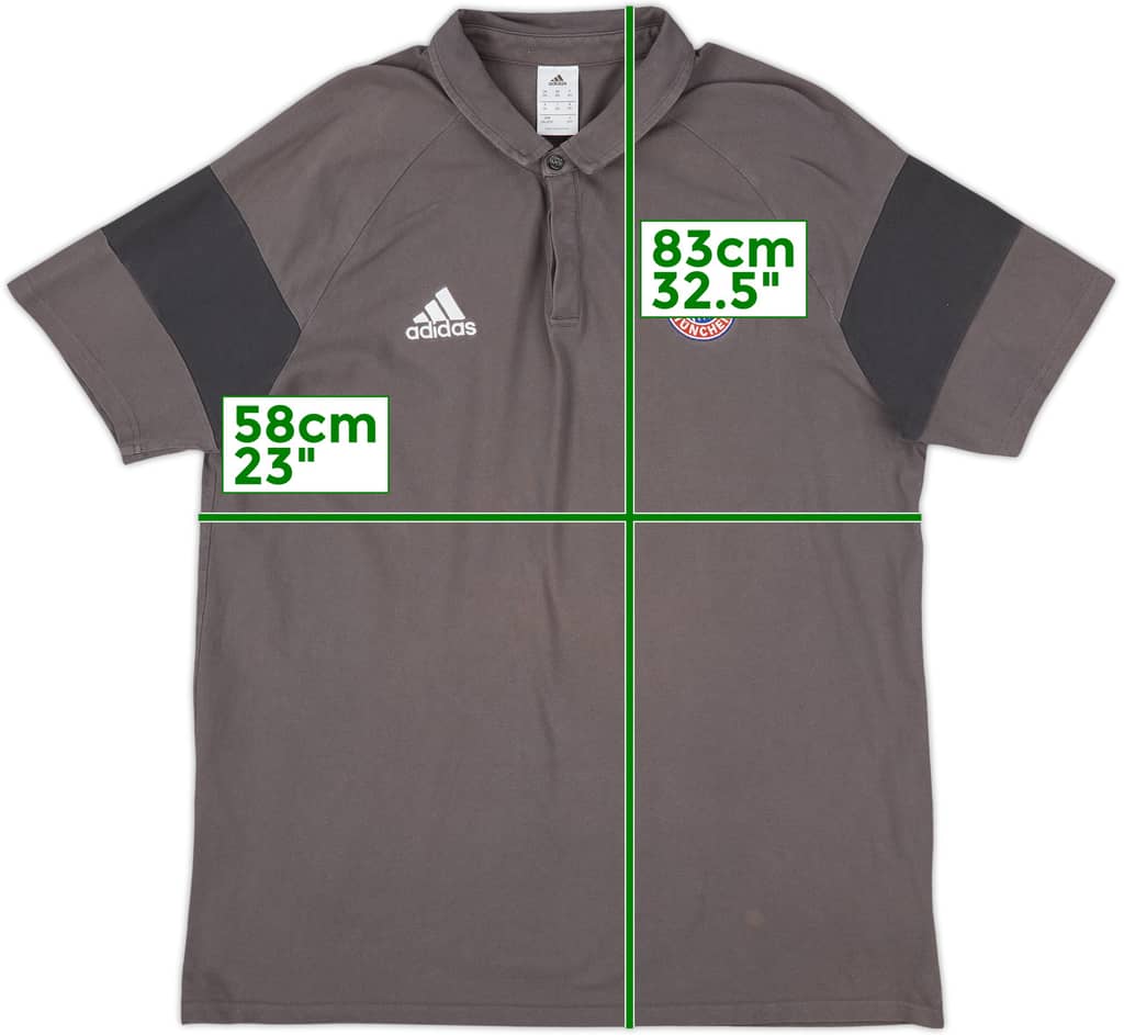 2016-17 Bayern Munich adidas Polo Shirt - 9/10 - (XXL)