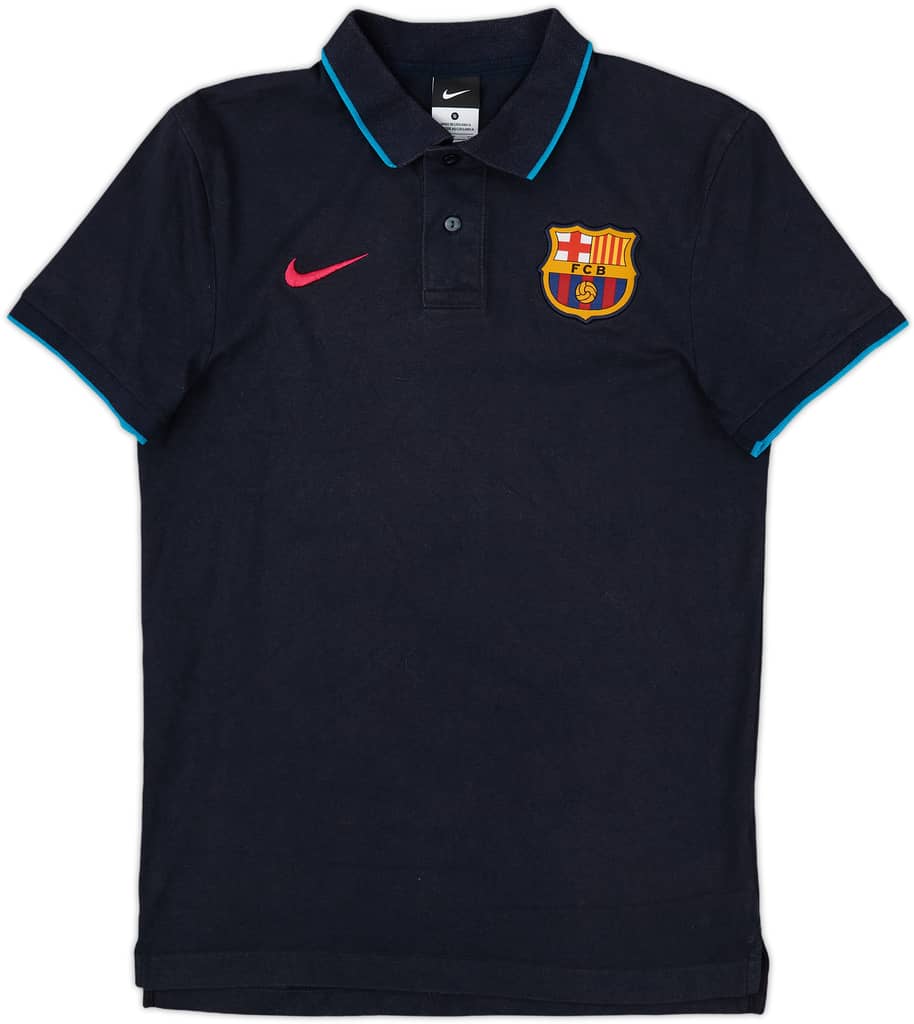 2010-11 Barcelona Nike Polo Shirt - 8/10 - (S)