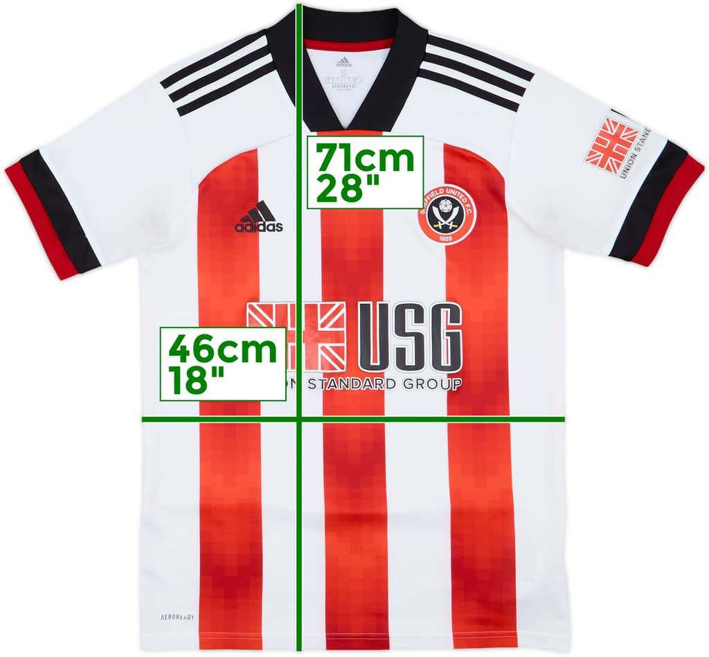 2020-21 Sheffield United Home Shirt - 8/10 - (S)
