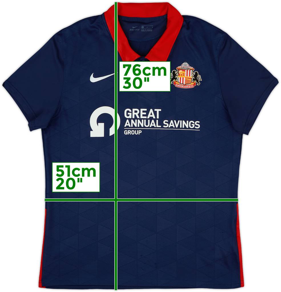 2020-21 Sunderland Away Shirt - 7/10 - (Women's L)