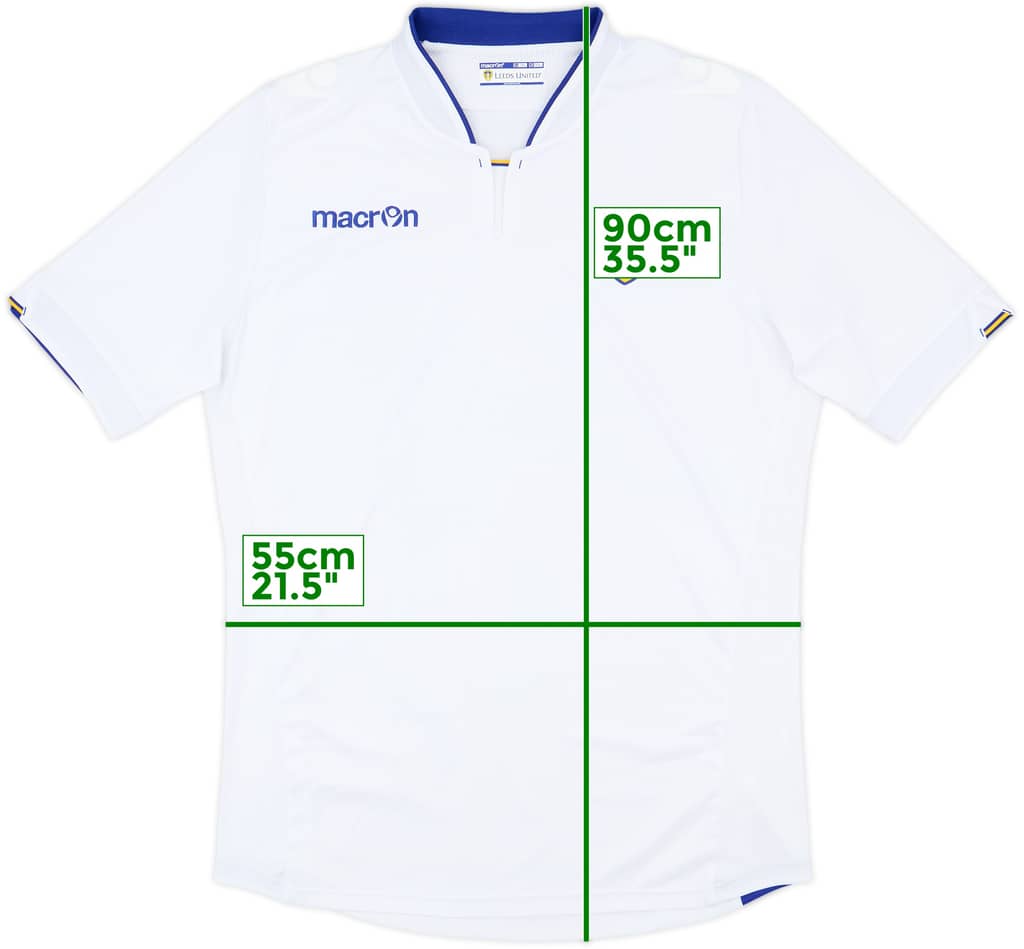 2014-15 Leeds United Home Shirt - 8/10 - (XXL)