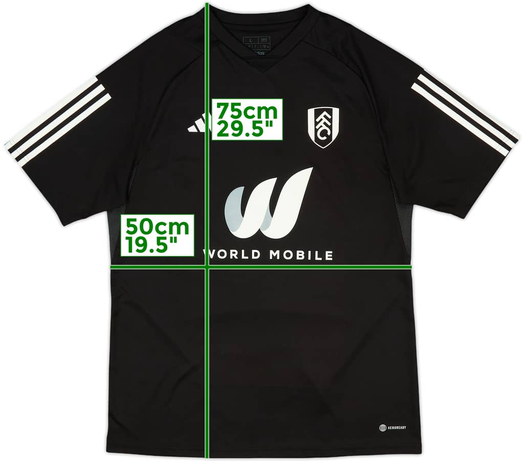 2022-23 Fulham adidas Training Shirt - 9/10 - (L)