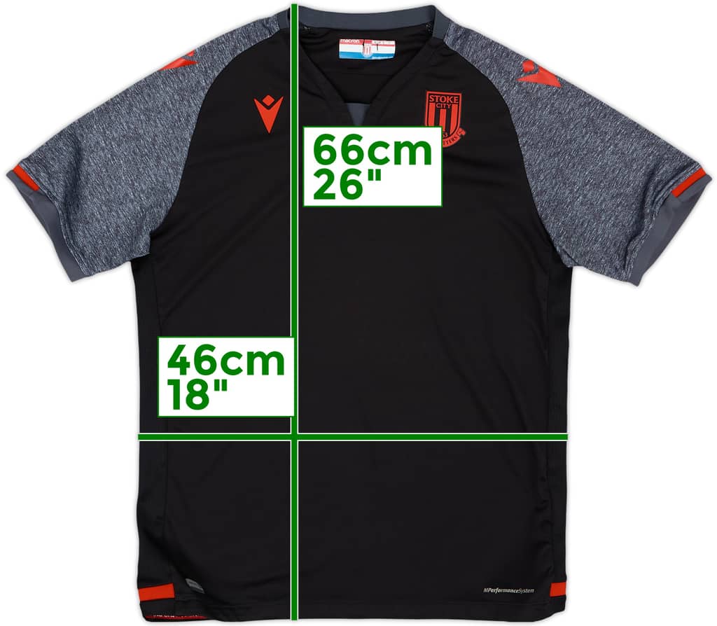 2019-20 Stoke City Away Shirt - 9/10 - (XL.Boys)