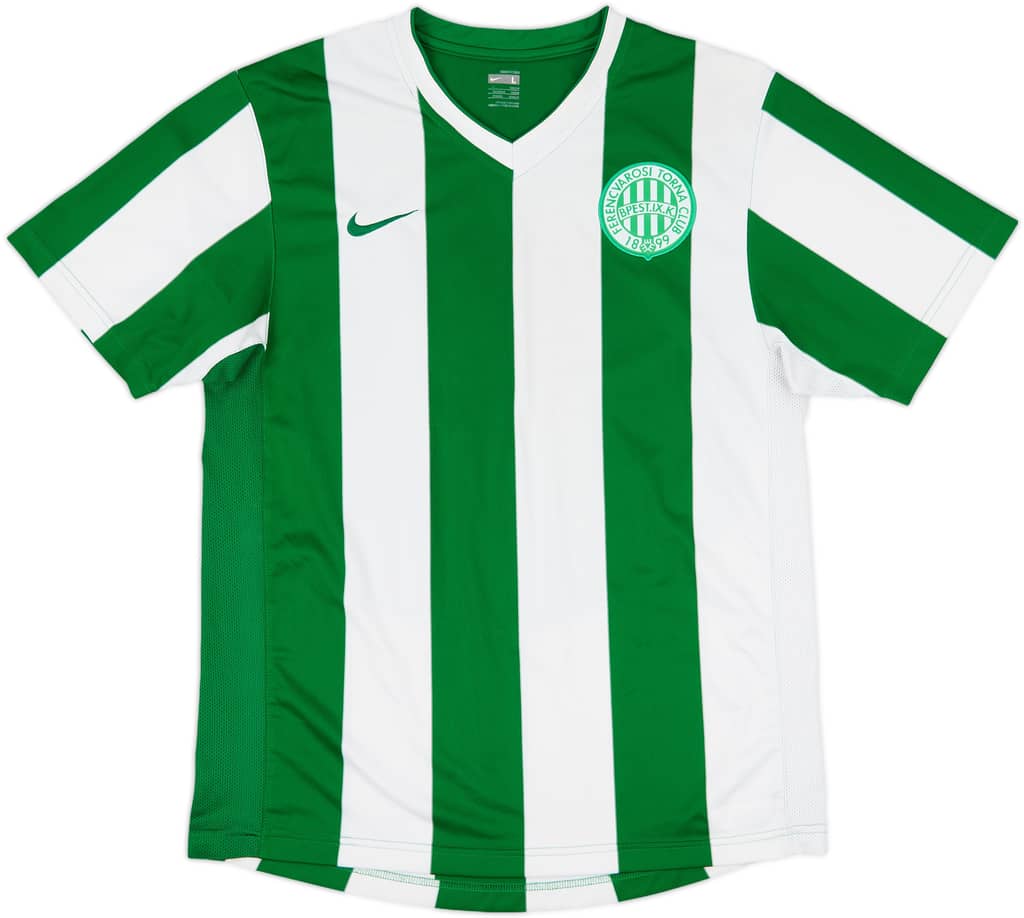 2007-08 Ferencvaros Player Issue Home Shirt - 7/10 - (L)