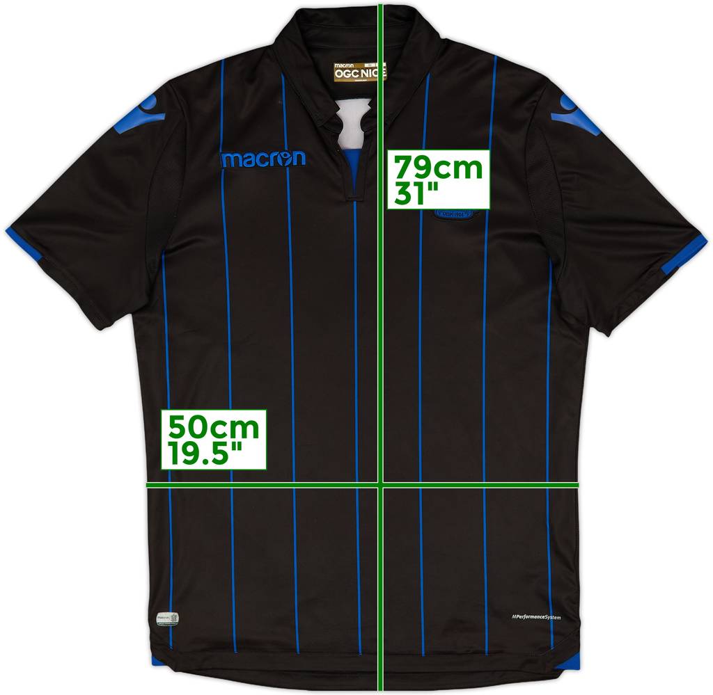 2017-18 Nice Third Shirt - 8/10 - (L)