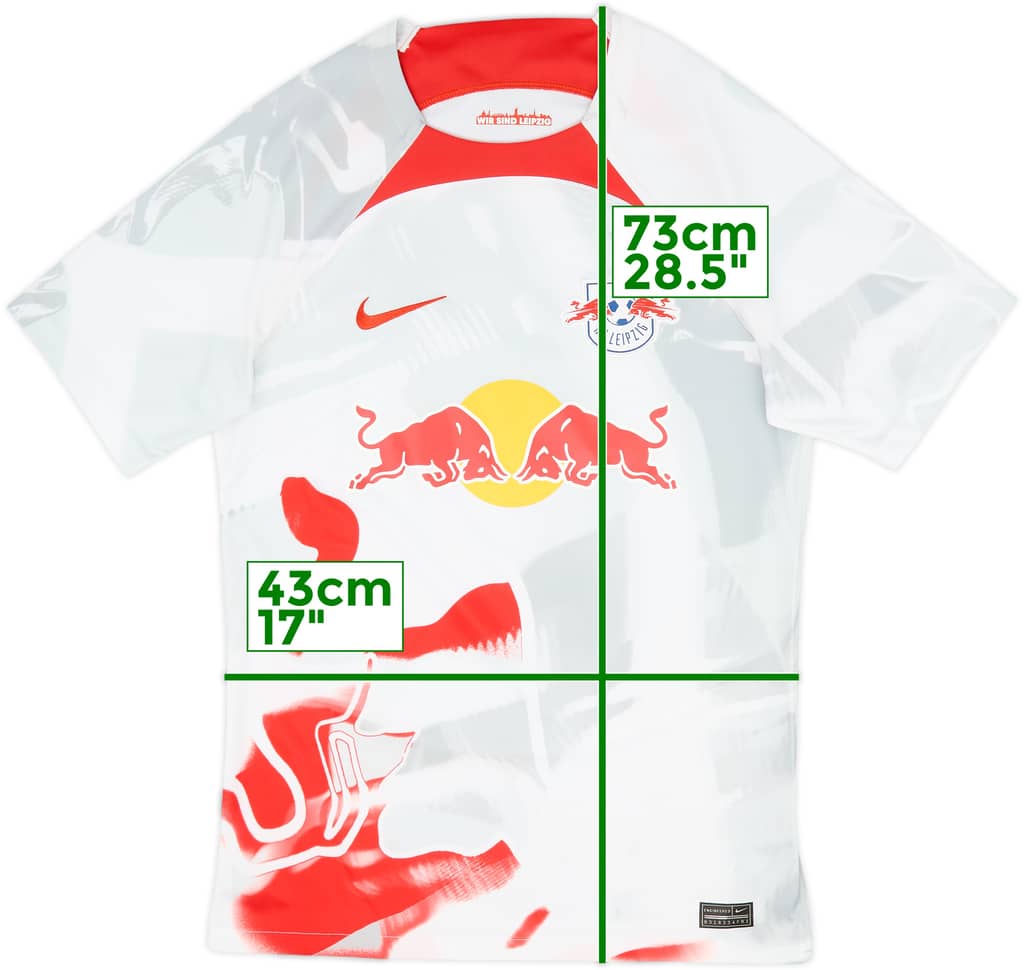 2022-23 RB Leipzig Home Shirt - 9/10 - (S)
