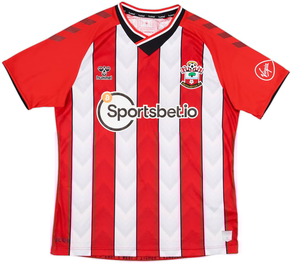 2021-22 Southampton Home Shirt - 8/10 - (L)
