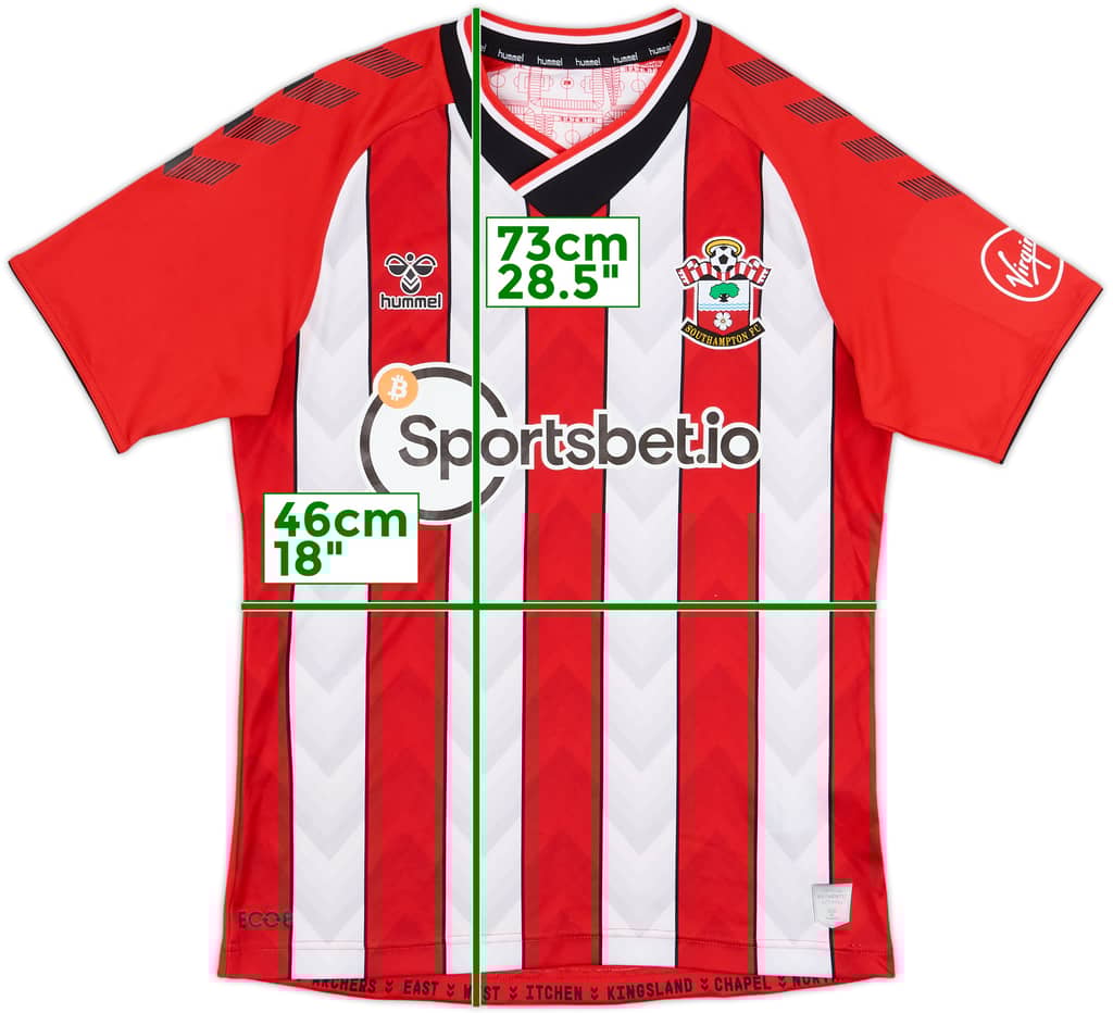 2021-22 Southampton Home Shirt - 10/10 - (S)