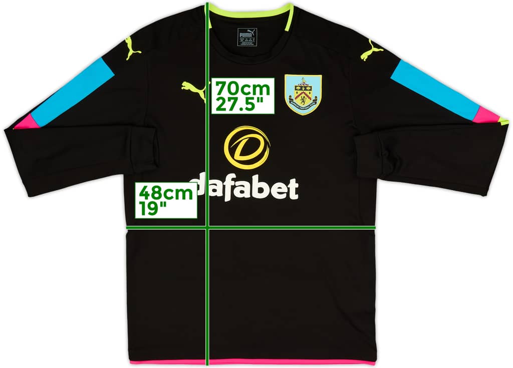 2016-17 Burnley GK Shirt - 7/10 - (M)