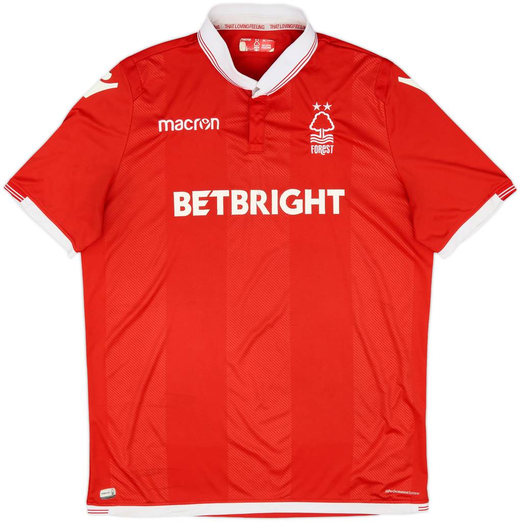 2018-19 Nottingham Forest Home Shirt - 6/10 - (3XL)