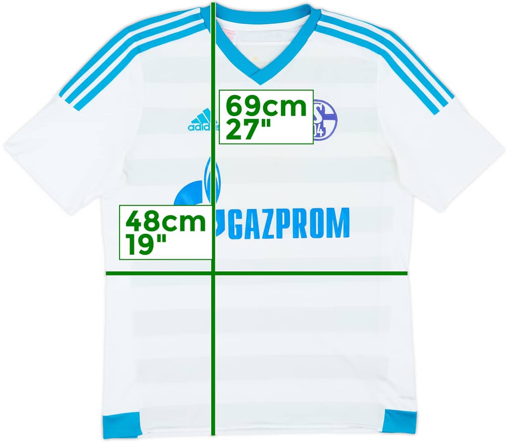 2015-17 Schalke Away Shirt - 8/10 - (XL.Boys)