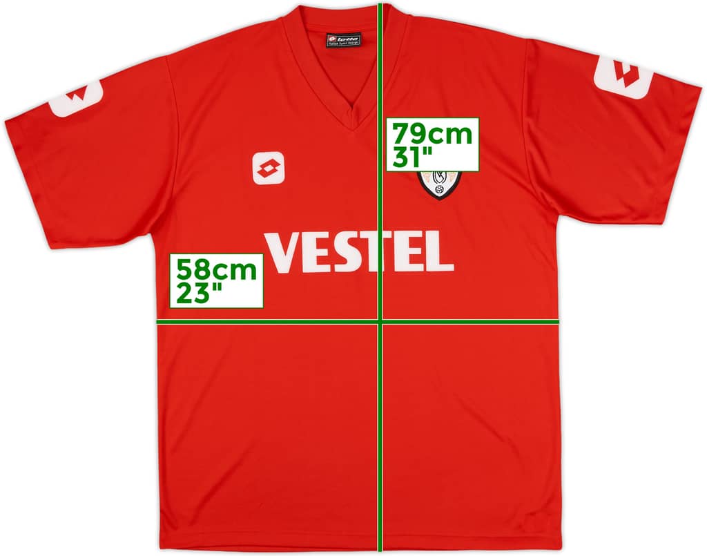 2005-06 Manisaspor Home Shirt - 9/10 - (XL)