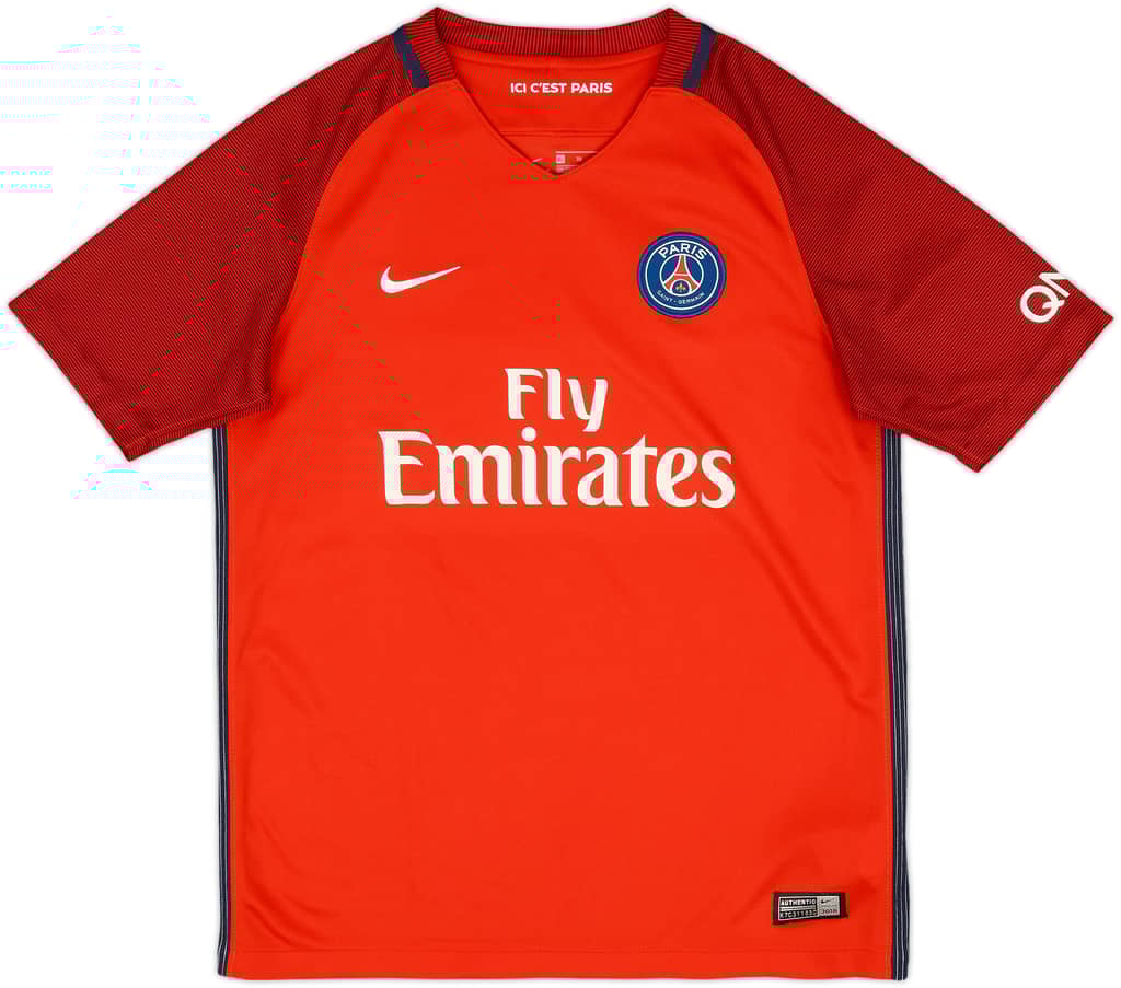 2016-17 Paris Saint-Germain Away Shirt - 7/10 - (XL.Boys)