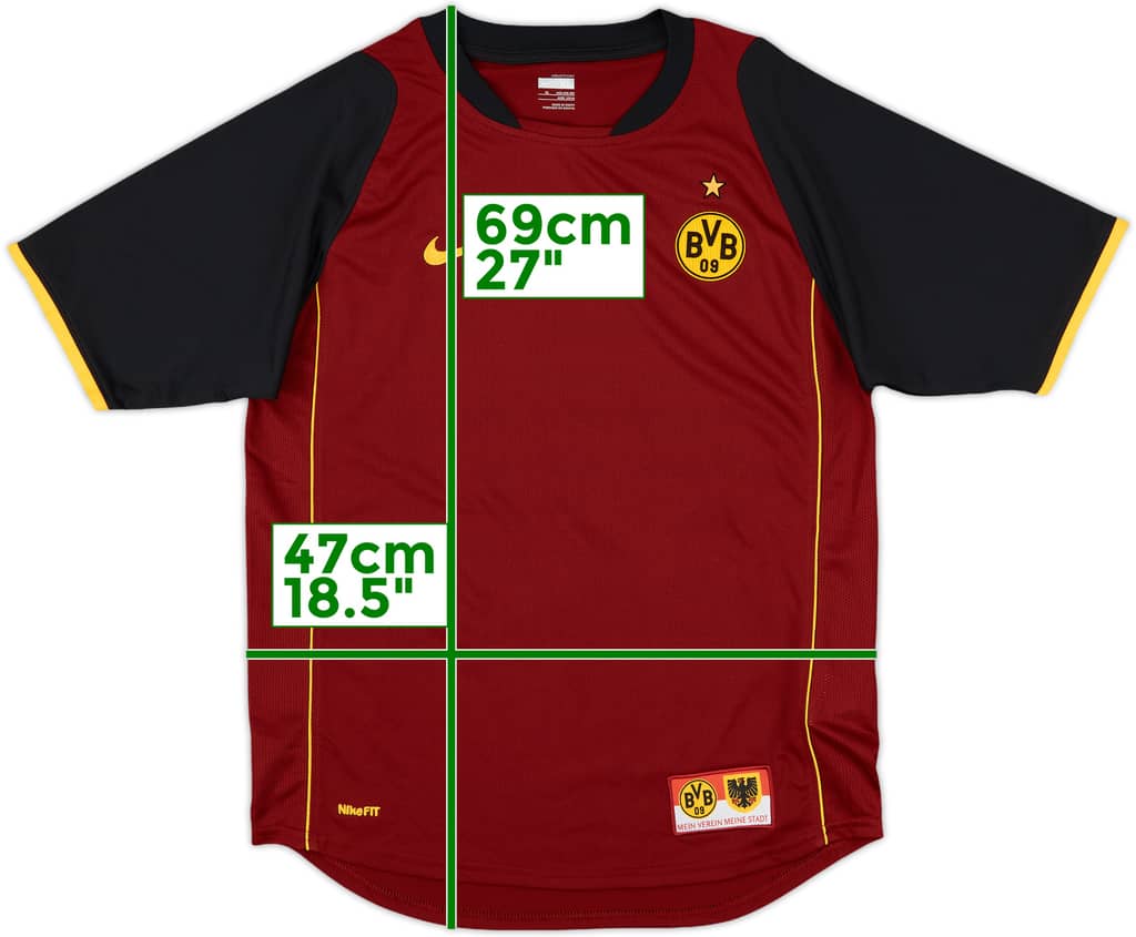 2007-08 Borussia Dortmund Away Shirt - 9/10 - (XL.Boys)