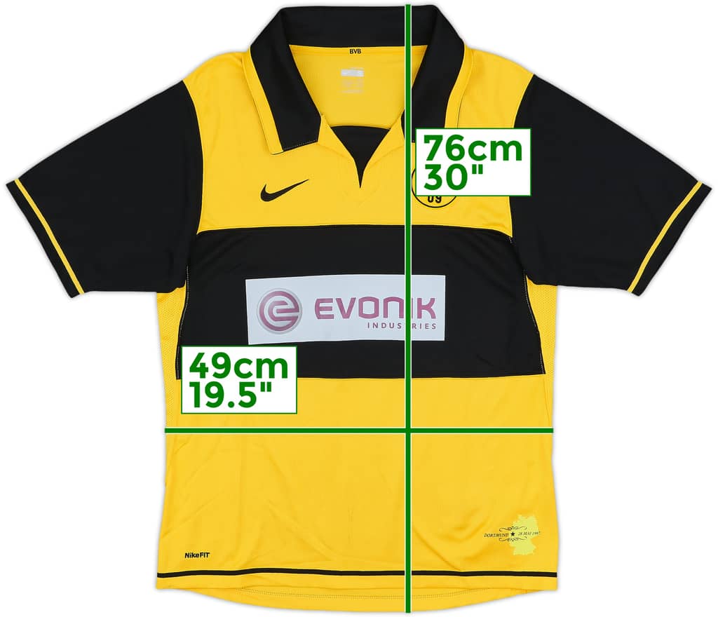 2007-08 Borussia Dortmund Home Shirt - 8/10 - (S)