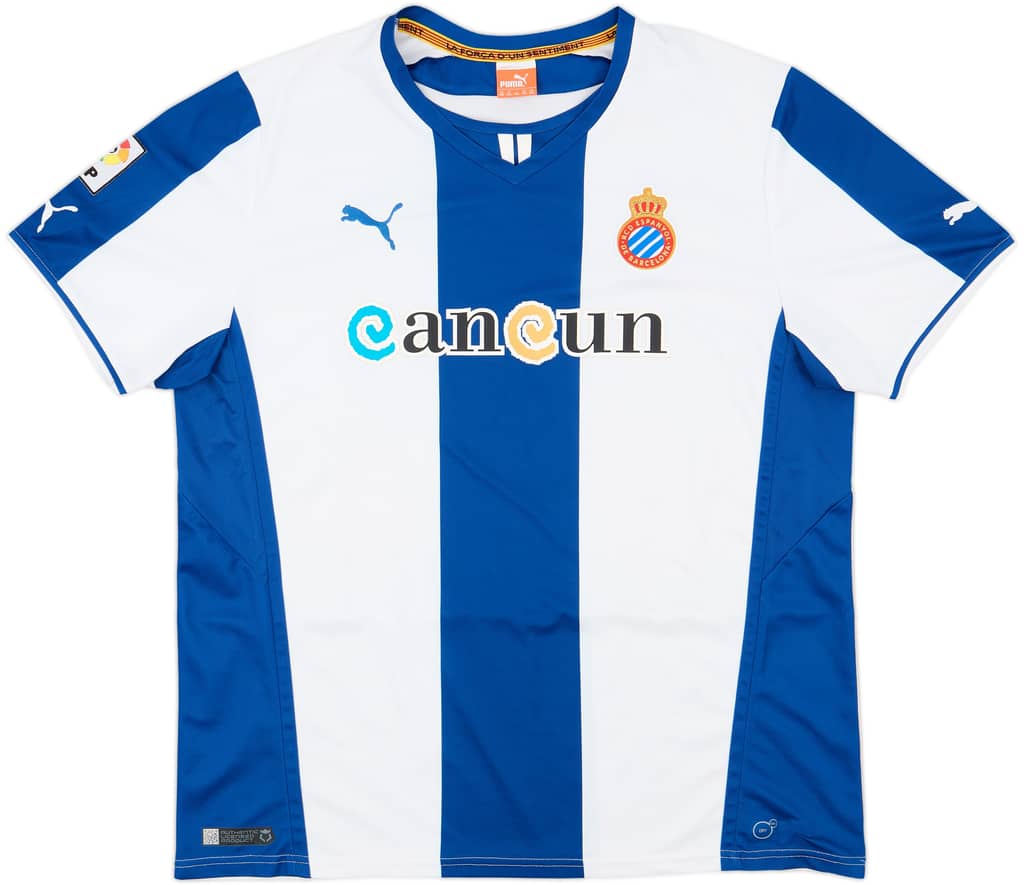 2013-14 Espanyol Home Shirt - 8/10 - (XXL)