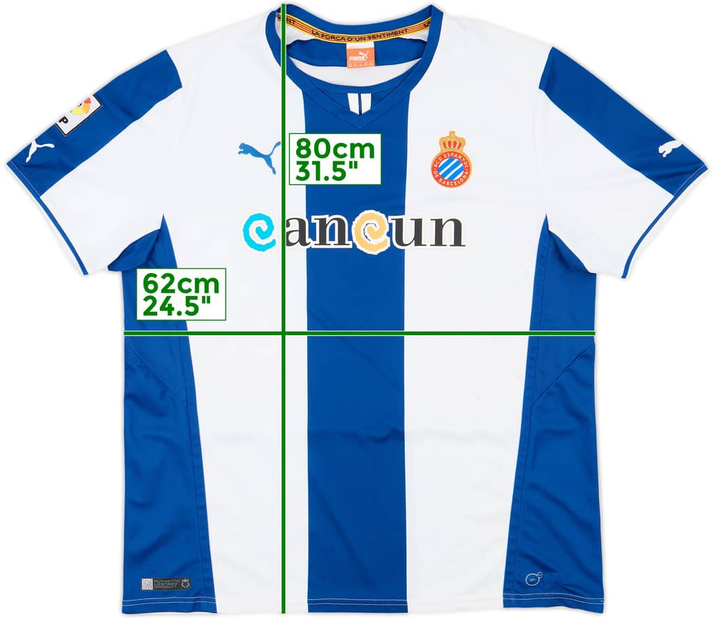 2013-14 Espanyol Home Shirt - 8/10 - (XXL)