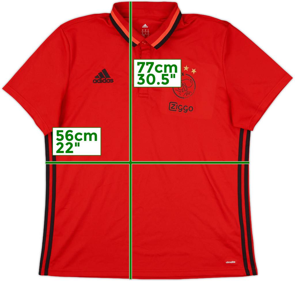 2015-16 Ajax adidas Polo Shirt - 10/10 - (XL)